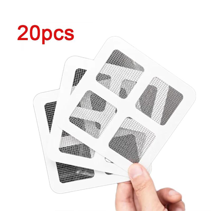 6-40pcs Disposable Hair Catcher for Shower Mesh Shower Drain Covers Floor Sink Strainer Filter Mesh Sticker Bathroom Accessories