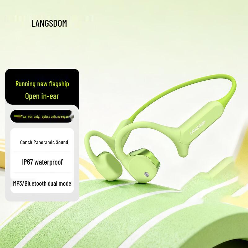 

Lanston AirWave Max Open-Ear Bone Conduction Bluetooth Headphones