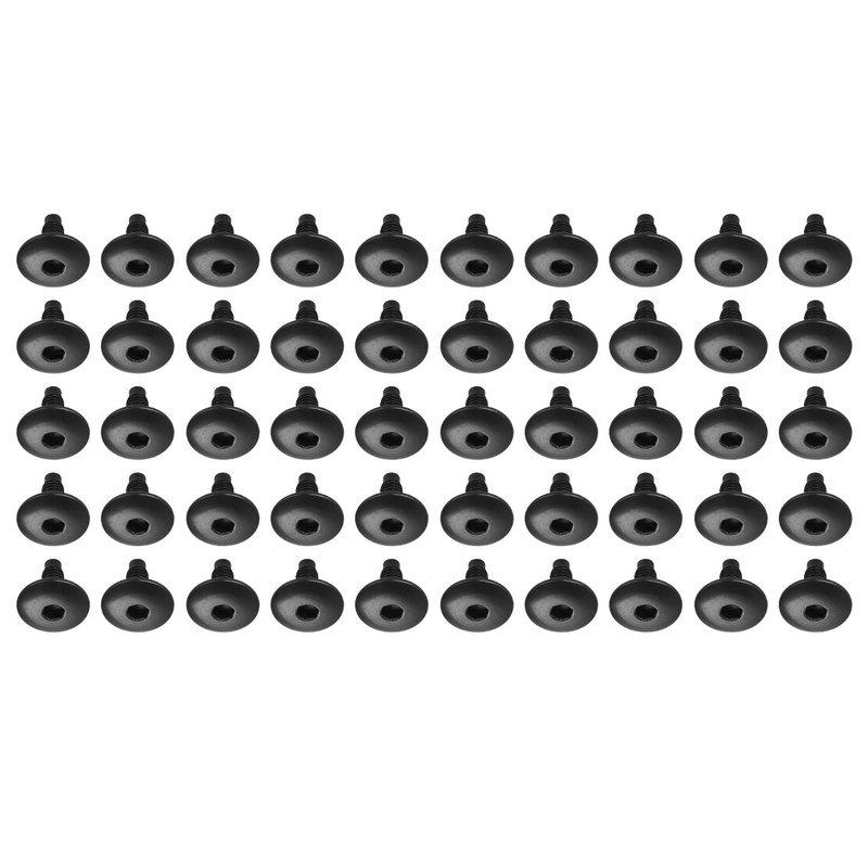 50Pcs M6 Roof Rack Holes Blanking Screws Bolts With Washers WHT006148 Fit for Renault Trucks Trafic Fiat Talento Nissan NV300