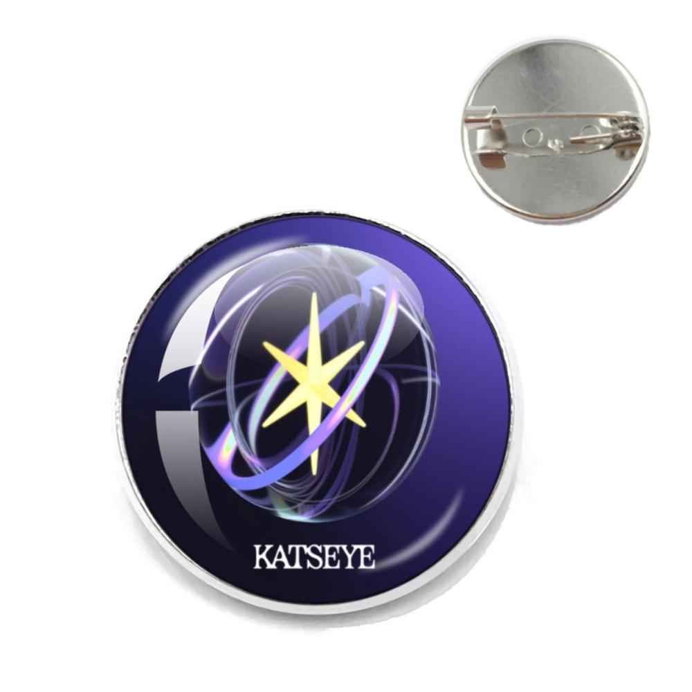 K- KATSEYE Creative Metal Pins Funny Brooch Katseye Korean Girl Band Badge Backpack Hat Accessories Jewelry Decoration Fans Gift