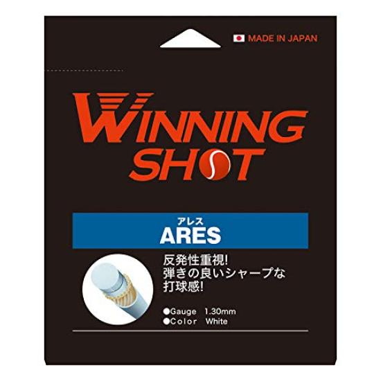 

WINNING SHOT Ares 130 Single String Tennis String (1.30mm Gauge) белый