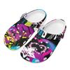 Printed EVA Clogs Unisex Breathable Lightweight Slip On Garden Beach Pool Bathroom Home Casual Summer Shoes Summer Daily Wear