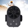 Waist Fan 4 Speed   USB Rechargeable Portable Belt Fan with LED Light for Outdoor