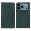 For iPhone 17 Pro Case Strong Magnetic PU Leather Phone Cover Calf Texture