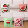 Cartoon Watermelon Fun Pillowcase Toon Gift Cushion Cover Bedroom Home Sofa Chair Seat Decor Pillow Case