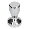 Kaffee Tamper Edelstahl Italienisch Kompakt Kaffeepulver Presshammer für Zuhause Büro Silber