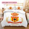 KV Mechelen Pattern Bedding Home Decoration Birthday Gift (1 * Duvet Cover + 2 * Pillowcase, Without Core)