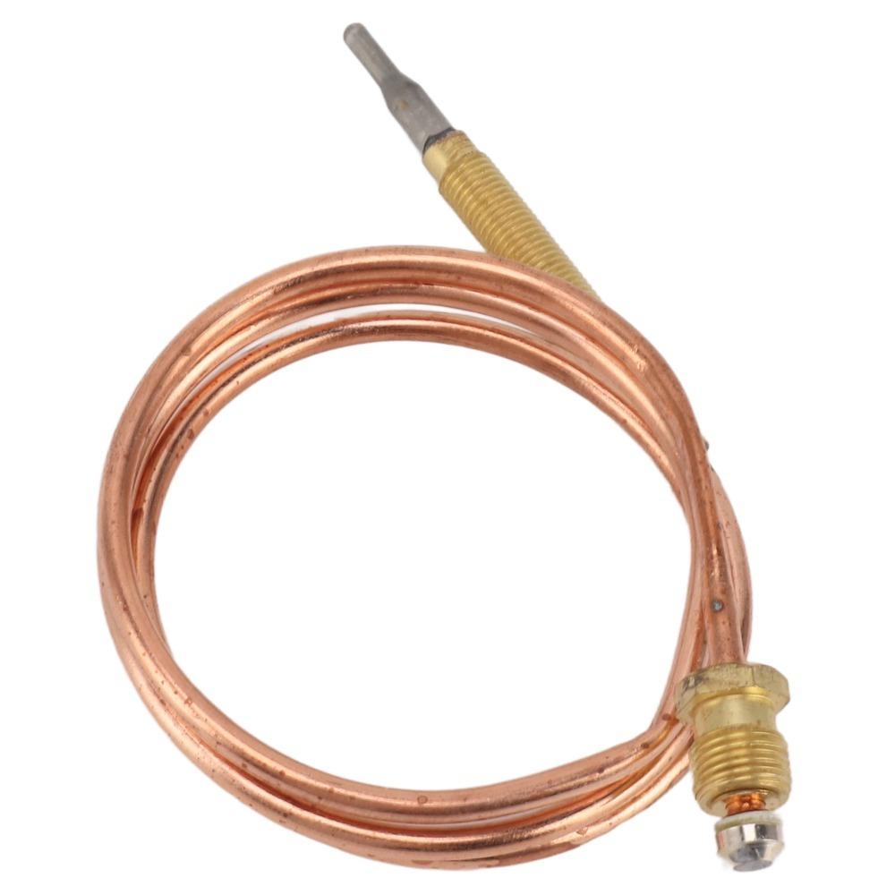 Brass Thermocouple Kit Coiled Lead Temperature Sensor Probe Safety Control Pilot Sensor  BBQ Grill