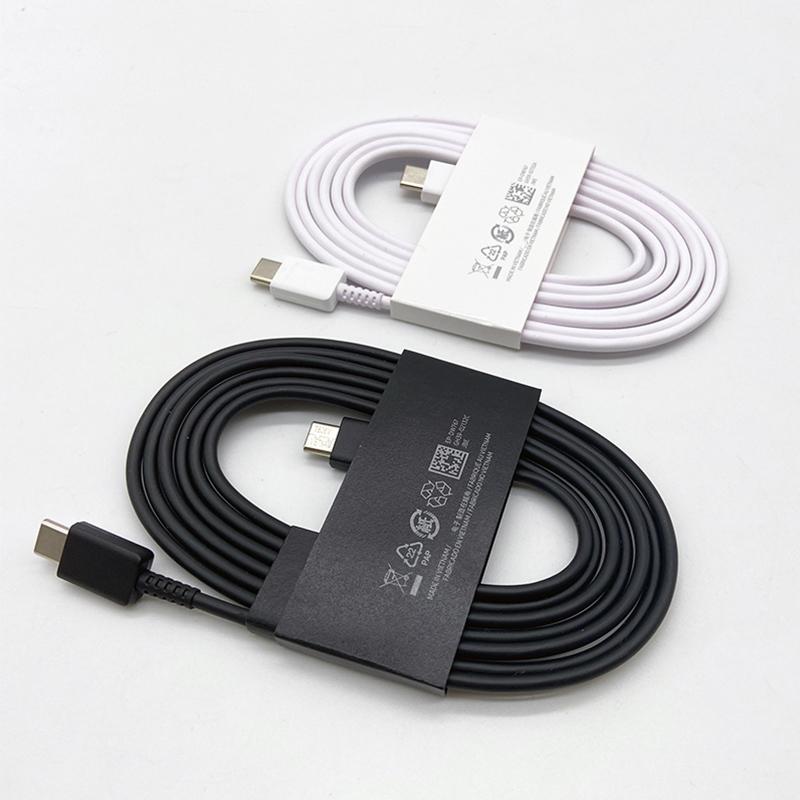 For Samsung 45W/25W PD Fast Charger Cable USB C To Type C Data 3A USB Cable For Galaxy S24 S23 Ultra For iphone 15 Pro Max