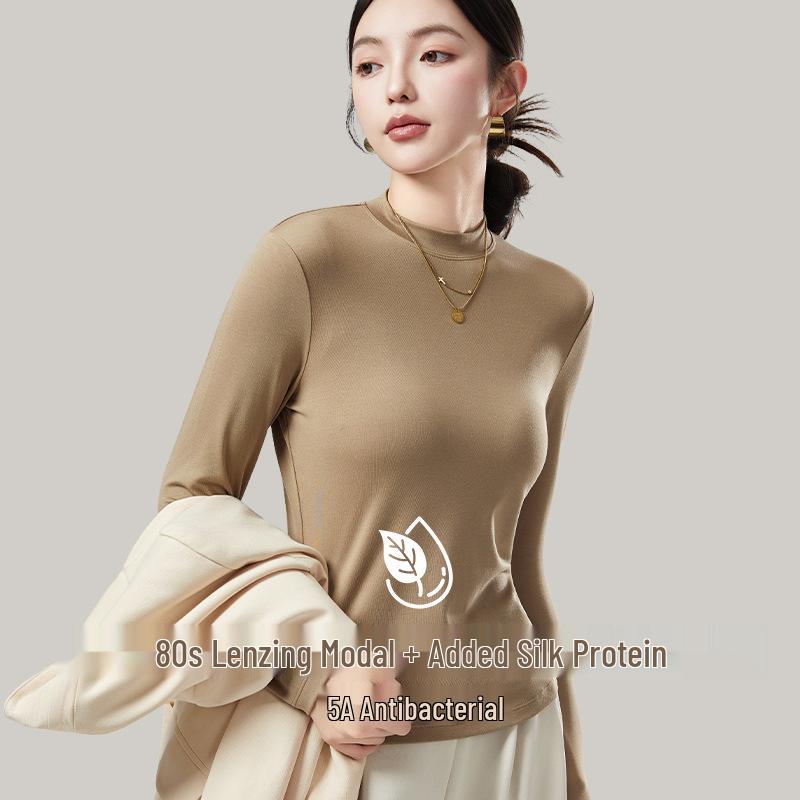 Women's Lenzing Modal Antibacterial Long Sleeve Warm Base Layer Top