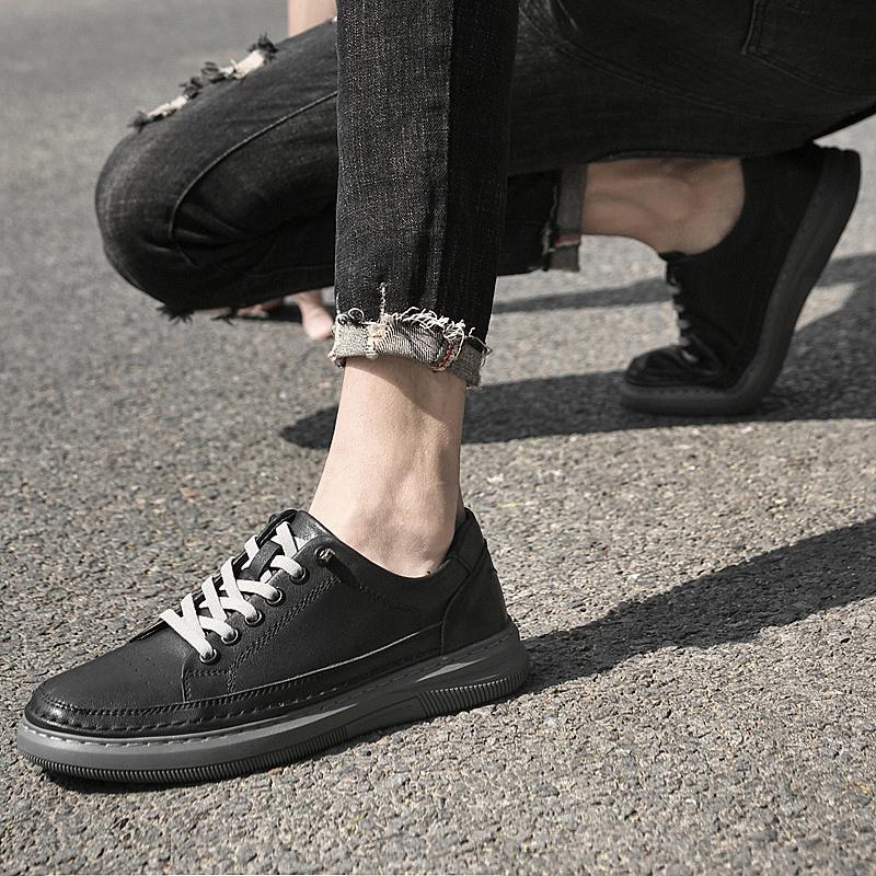 Fashion Genuine leather board shoes fashion minimalist  style Outdoor leisure street Luxury high-quality shoes Spring summer