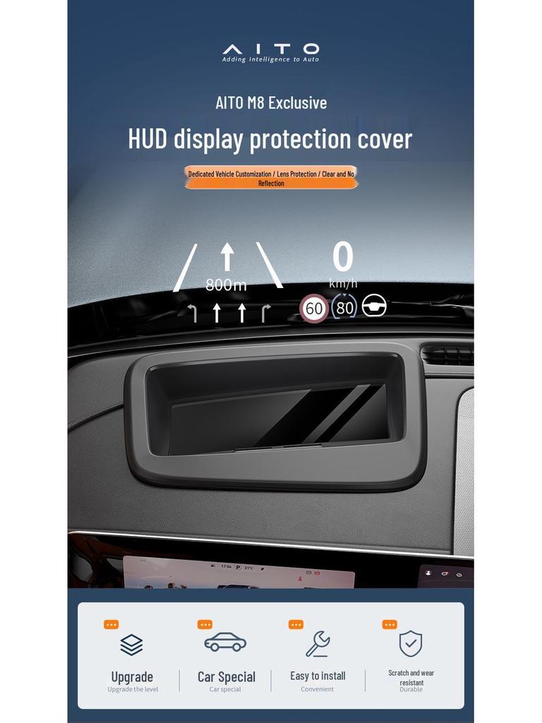 Wenjie M8 HUD Protective Cover: Scratch & Friction Resistant Interior Accessory