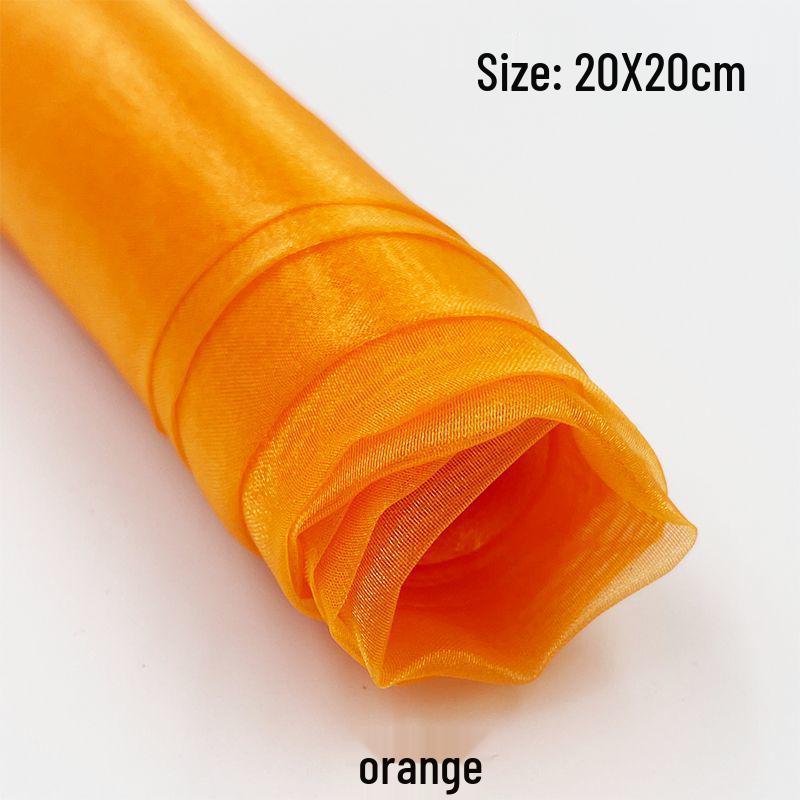 Organza Lens Veil: Soft Light Photography Yarn Filter in Black & White Fabric