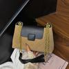 Retro women's bag texture shoulder crossbody color scheme chain bag fashionable personalized women's bag