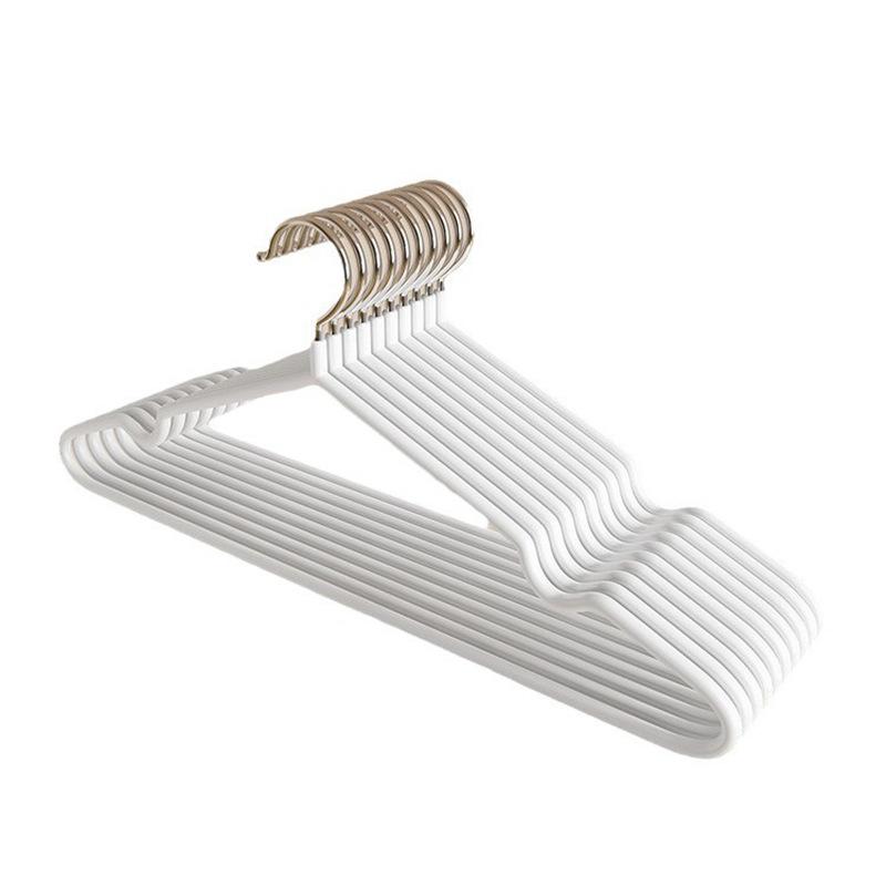 Home Use Hanging Clothes Rack for Student Accommodation Multi-Functional Non-Slip Mark-Free Shoulder-Angle Protected Hanger