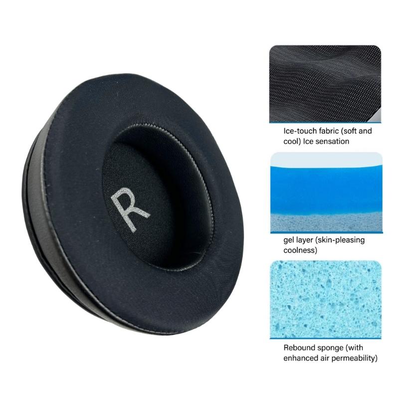 Earpads Cooling Gel Ear Pads Ear Cushions Cover Memory Foam Earmuff for K52 K72 K92 M220 K240 K241 K242 K271 Headsets