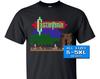 Castlevania Stage 1 Screen T Shirt BLACK All Sizes S-5XL 100% Cotton NES Famicom Nintendo Game 8 Bit
