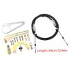 Steering Column Cable Shifter Kit ACA-1804 for TH200 2004R 4L60E Aftermarket Column Adjustable Shifter