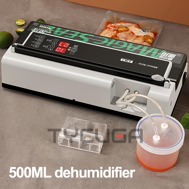 MAGIC SEAL MS4005Food Vacuum Sealer Machine  Dry/Wet Vacuum Sealer Packaging Machine Keep Fresh Plastic Bag Sealer For Household