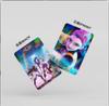 New Kpop Demon Hunters 30 Laser Cards K-POP Witch Hunt Cartoon Series Accessories LOMO Small Cards