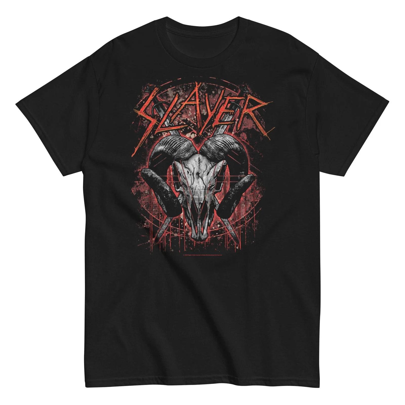 Slayer - Ram s Head T Shirt M
