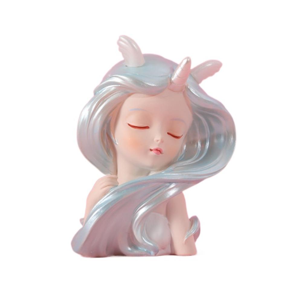 Princess Marine Girls Car Ornaments Ocean Theme Car Dashboard Decorations  Creative Doll