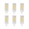 6 Stück G4 Glühbirne 3 Lichtfarben 220V Kleine Deckenlampenbirne Wandlampenbirne für Zuhause Büro