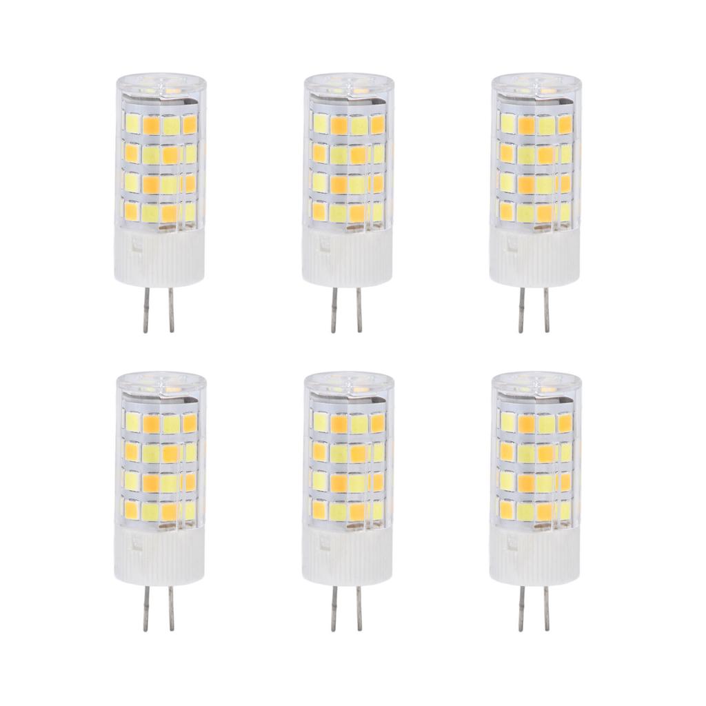 6 Stück G4 Glühbirne 3 Lichtfarben 220V Kleine Deckenlampenbirne Wandlampenbirne für Zuhause Büro