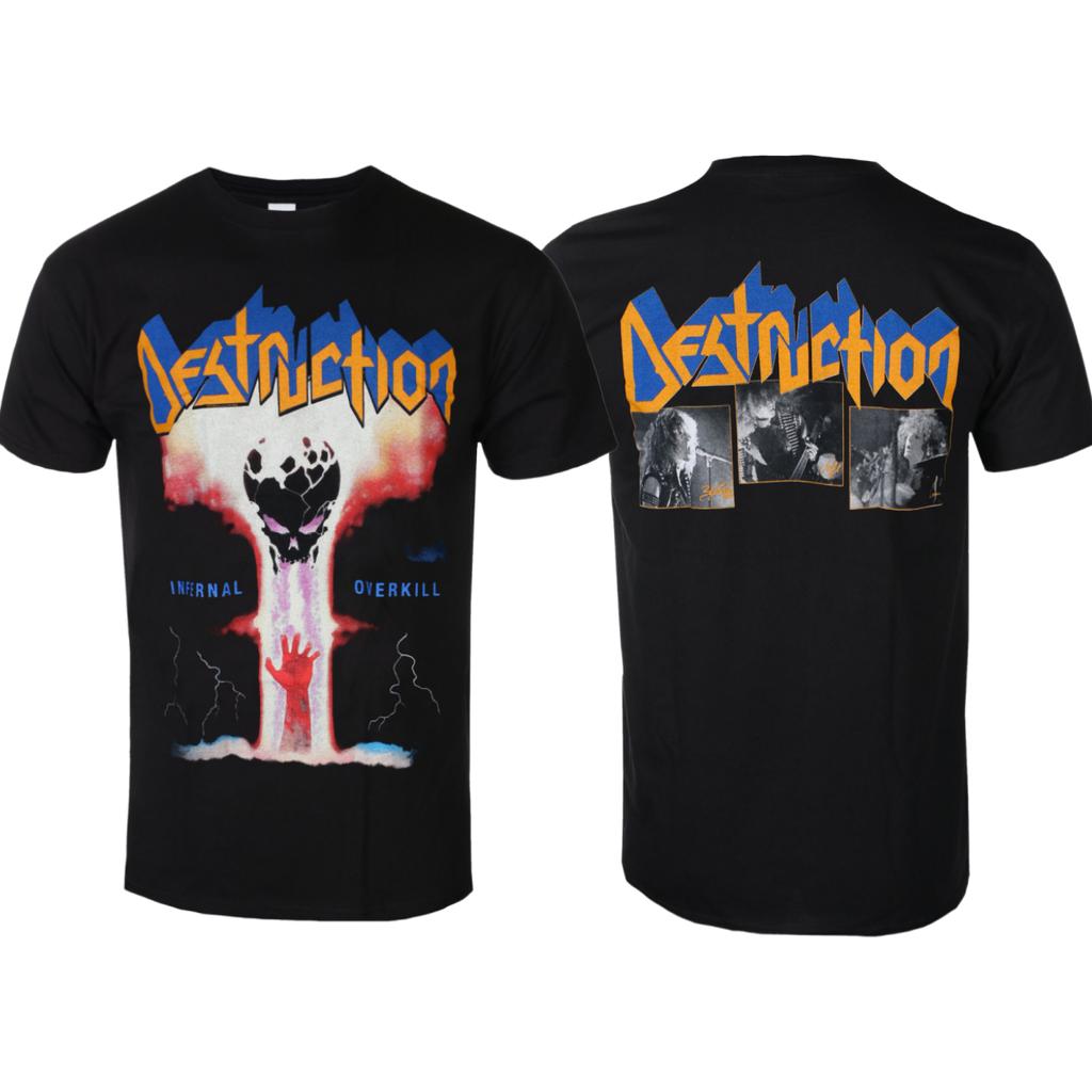 Destruction Live Without Sense Modello Artistico Band Thrash Metal Maglietta Casual Stile Street Cotone Maglietta Per Unisex E Unisex