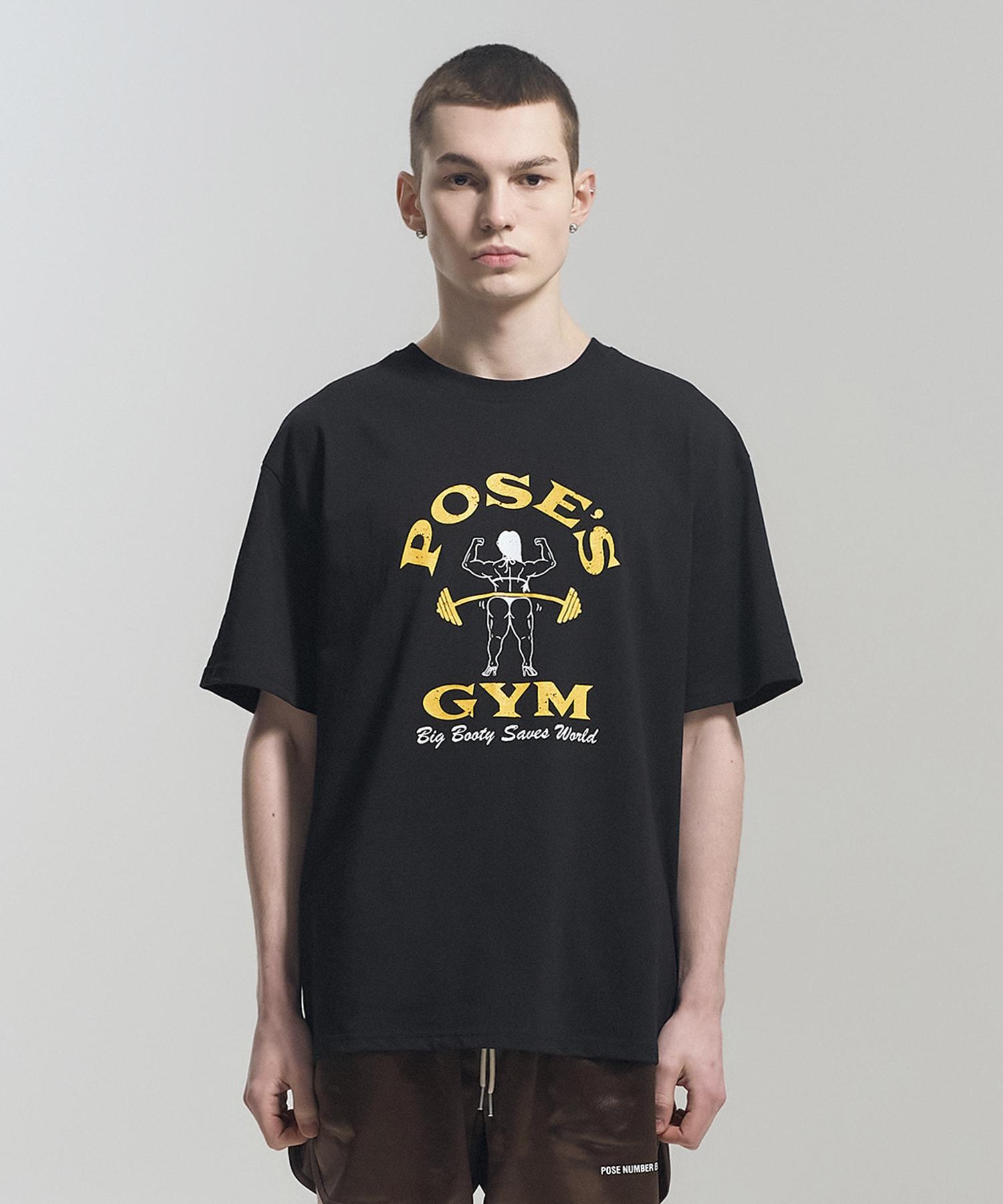 Pose Number Eight Pose Gym Tee (Black) 1