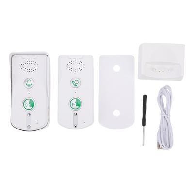 2 Way Voice Intercom 1640ft Long Range Wireless Intercom Doorbell System for Home Business