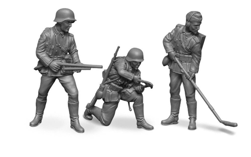 

Zvezda German Engineer Set Plastic Model ZV6110 1/72