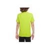 Nike Sportswear Big Logo Print Crew Neck Short Sleeve T-Shirt Kids Tops Atomic-Green DO1807-321