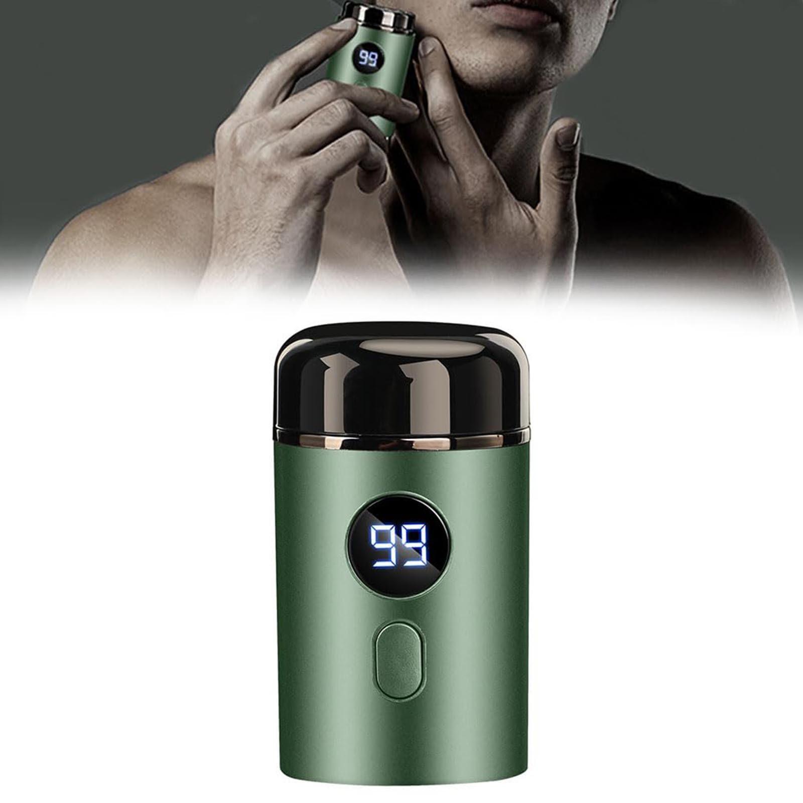 

Електробритва Перезаряджається Body Wash Дорожня машина Портативна чоловіча бритва (без запасного леза) One Size зелений