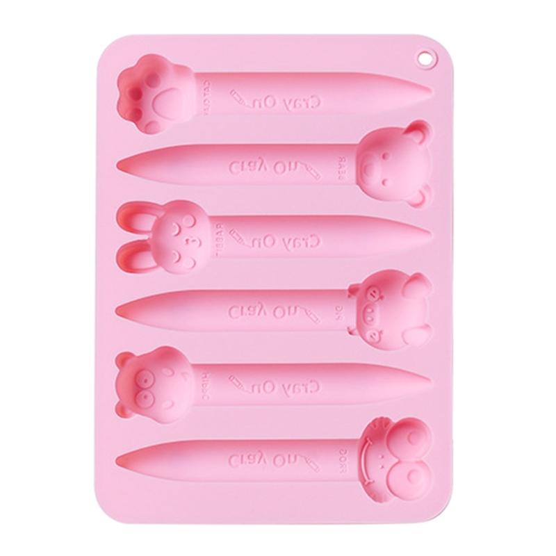 

Finger Crayons Molds DIY Crafts Silicone Molds Birthday Party Supplies for Toddler Adult DIY for Palm Grip Crayons Ornam