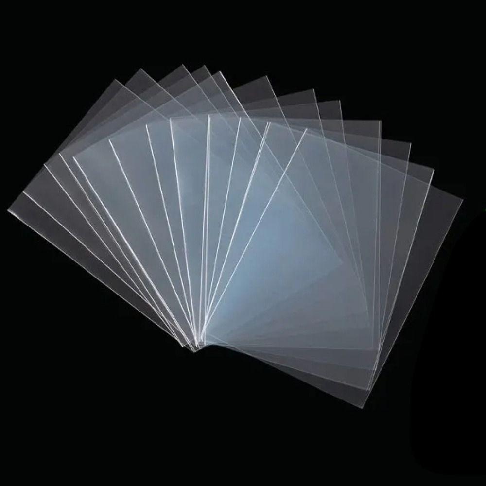 100pcs Transparent Card Sleeves Card Magic Board Storage Bag Tarot Covers Protector Playing Game Protector Card