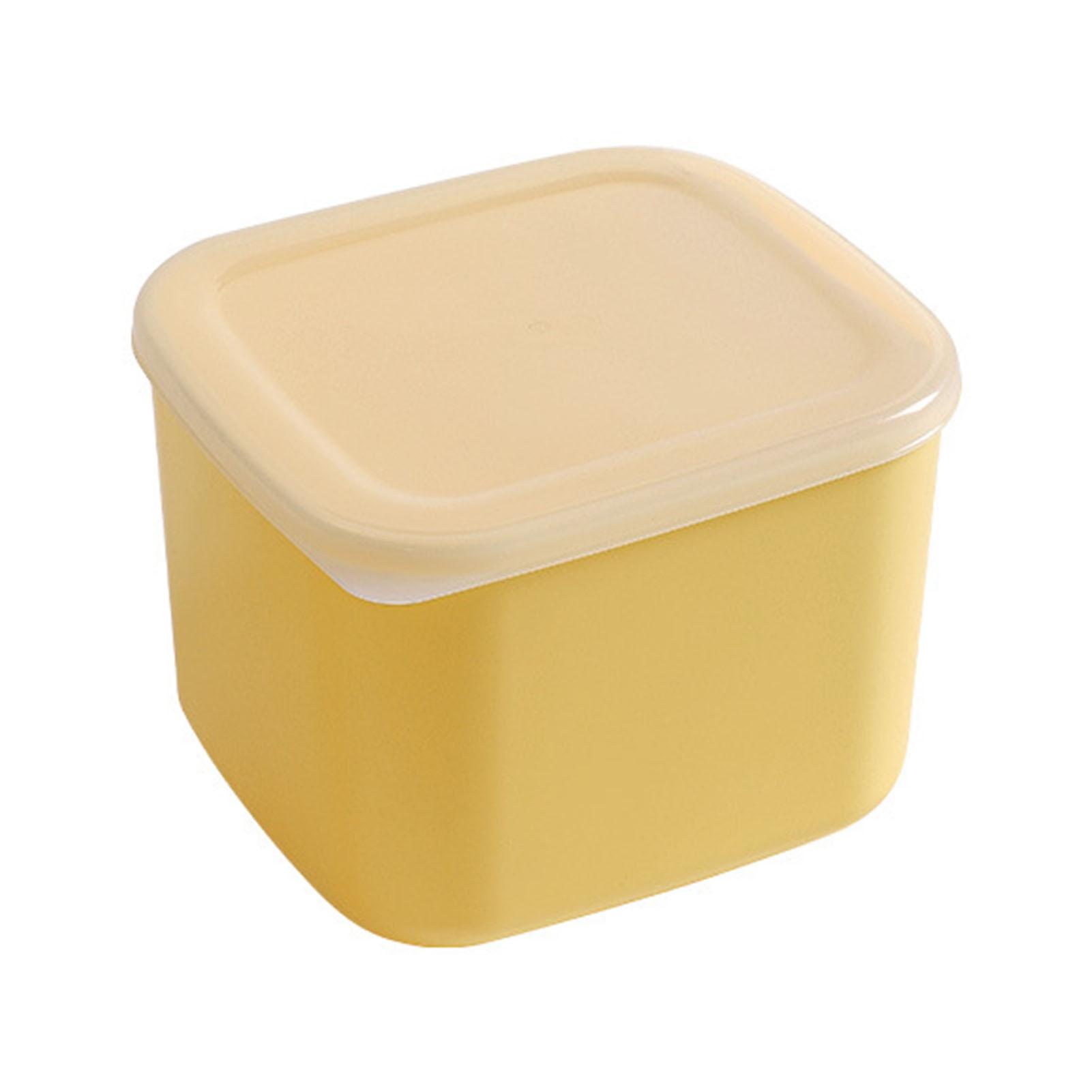 

Sliced Cheese Container Fridge Plastic Clear Storage Box Airtight Holder with Lid L
