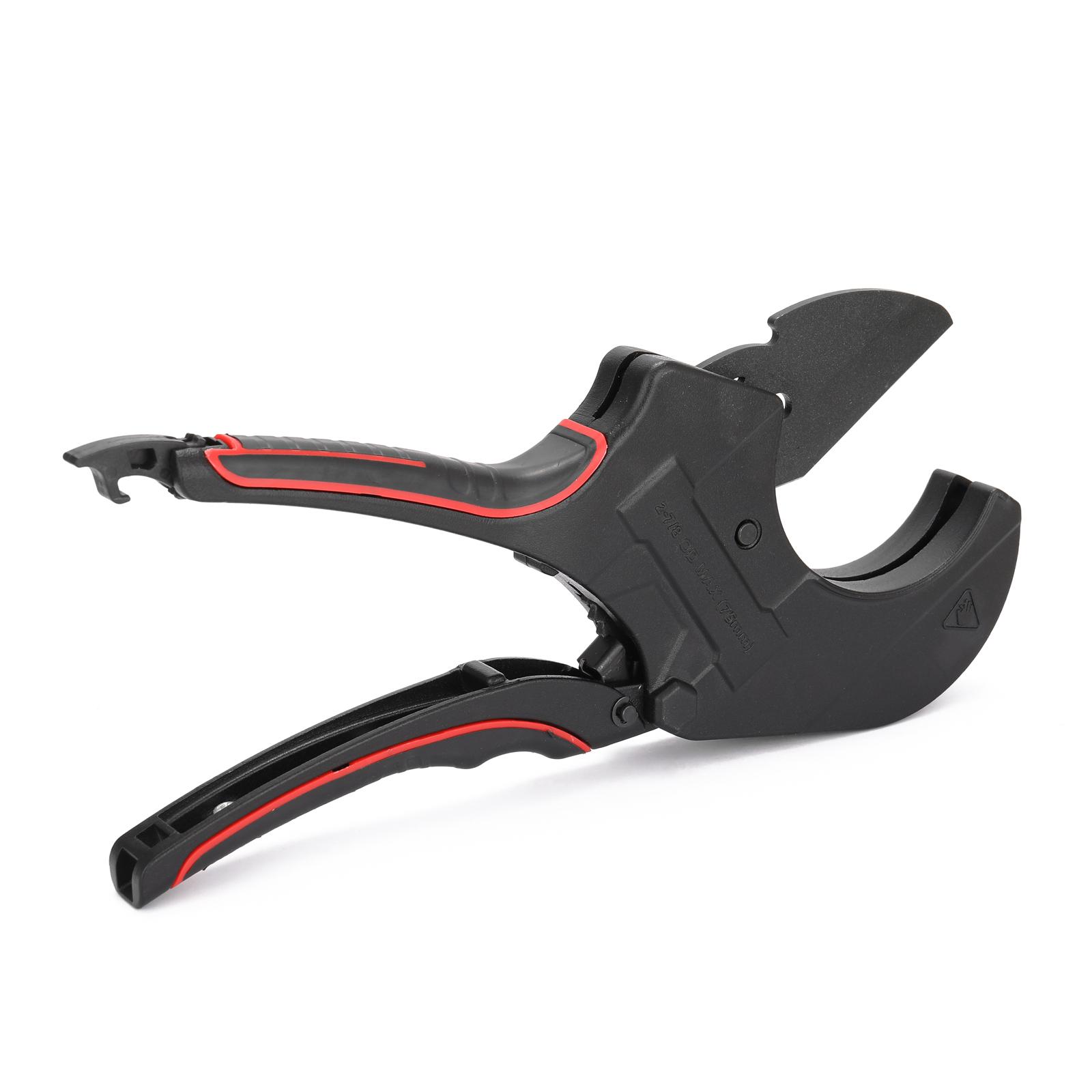 PVC Pipes Cutters Aluminum Alloy Tube PVC Tube Cutter Hand Tool Water Pipe Maintenance Tools Quick Pipe Cutter 75mm