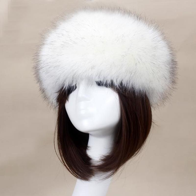 Faux fur top hat Outlet