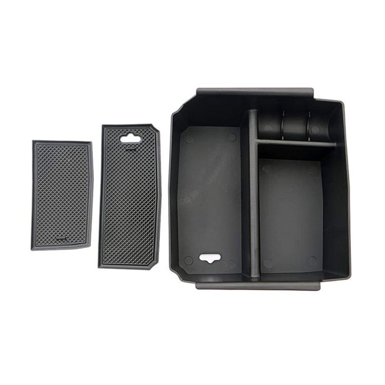 

Armrest Storage Box Center Console Organizer Insert Tray for Jeep Wrangler JK 2011-2017 Car Interior Accessories Black чёрный