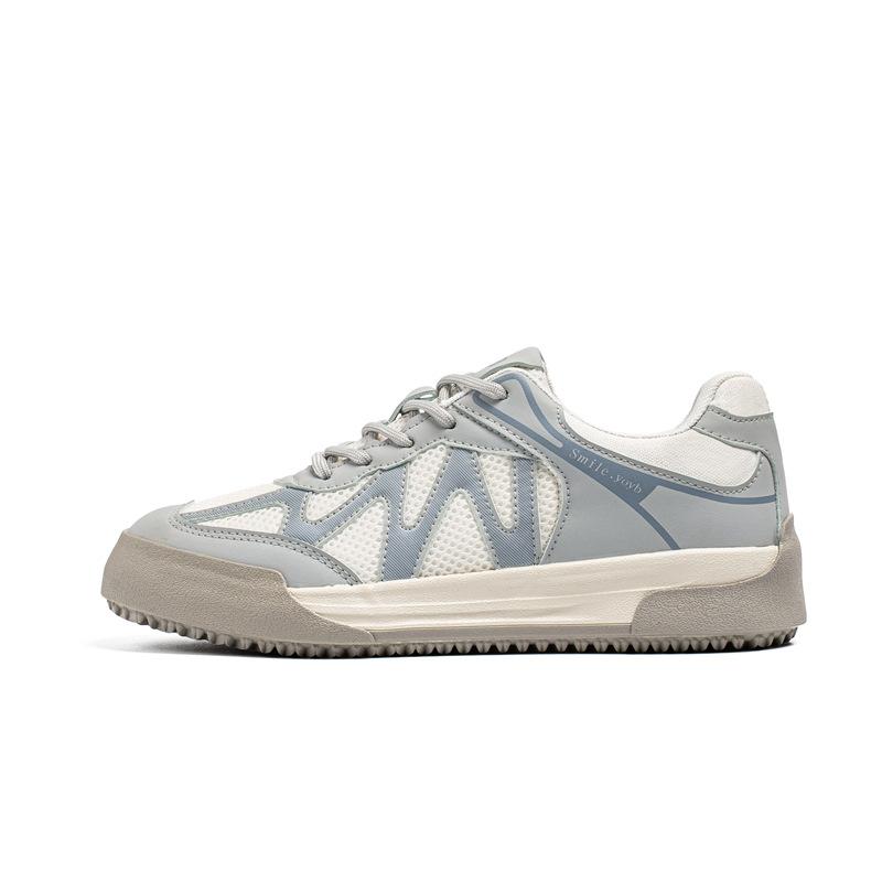 

Hong Kong Style Men s Shoes / 2026 Breathable Mesh Casual Board Teenagers High-end Versatile Sports 44 світло-синій колір