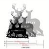 Palm Tree Address Sign Outdoor Pool Wall Decor Custom Metal Art