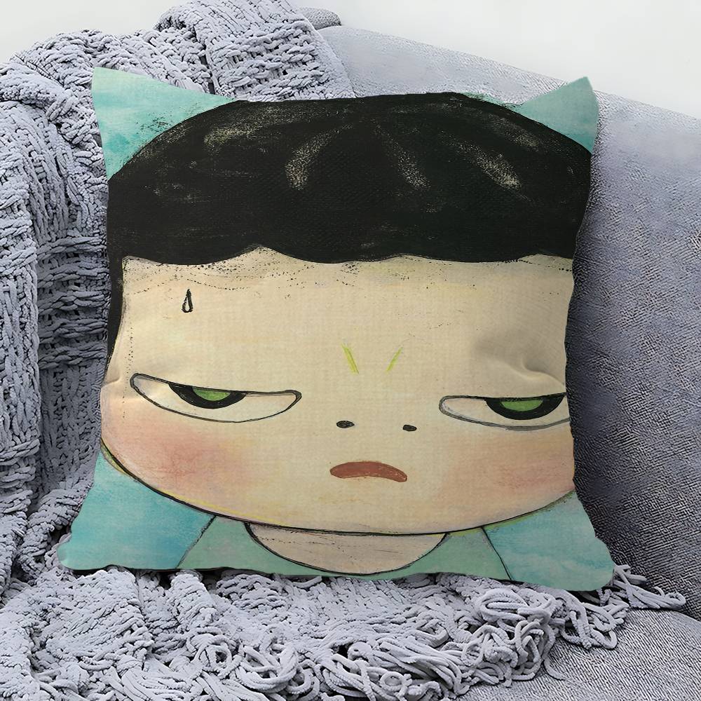 Yoshitomo Nara Dream Doll Stitch Lucky Dragon pillow cover sofa cushion cover home room decoration children gift