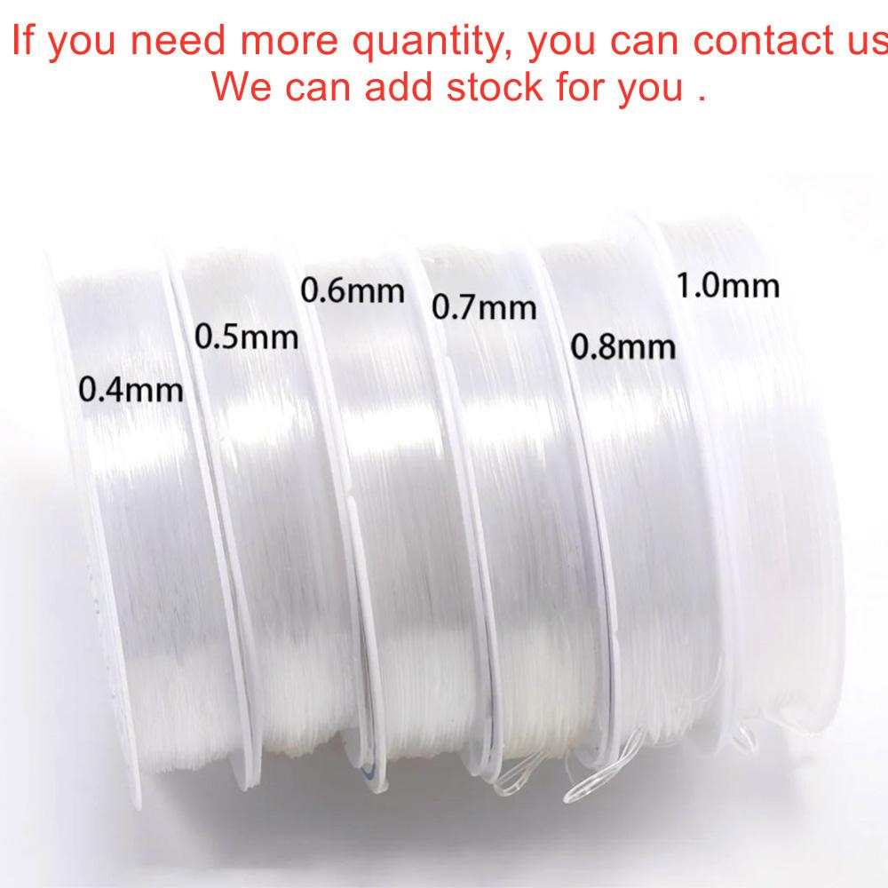 Strong Stretchy Crystal Elastic Beading Line Cord Thread String For DIY Necklace Bracelet Jewelry Making Findings