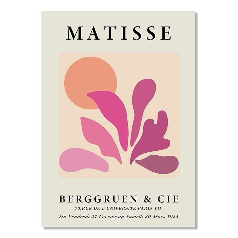 Abstract Flower Market Poster Matisse Wall Art Canvas Painting Nordic Posters and Prints Wall Pictures for Living Room Decor