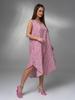 Pink Floral Sundress with A-line Cut ISSA PLUS