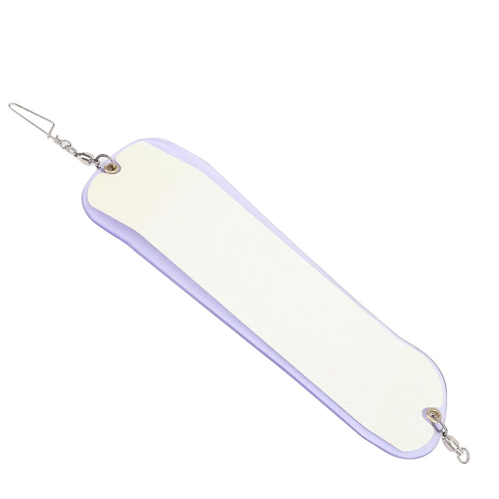 Fishing Flasher ABS Underwater Double Sided Luminous Swivel Diving Board Flasher for Sea Fishing Trolling Accessories