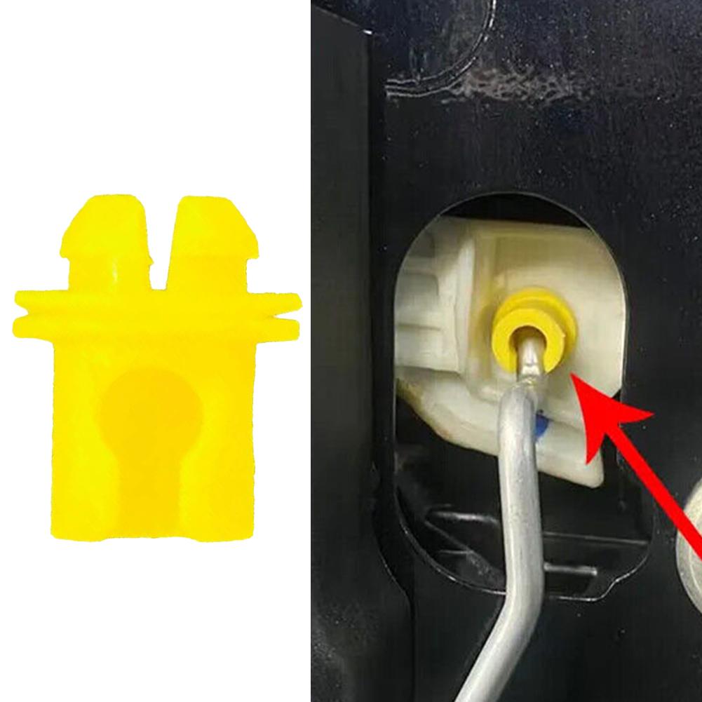 Clips Interior Door Clips 12MM*6.7MM 51217404345 Car Truck Parts Clamp Plastic Yellow Durable For BMW Interior