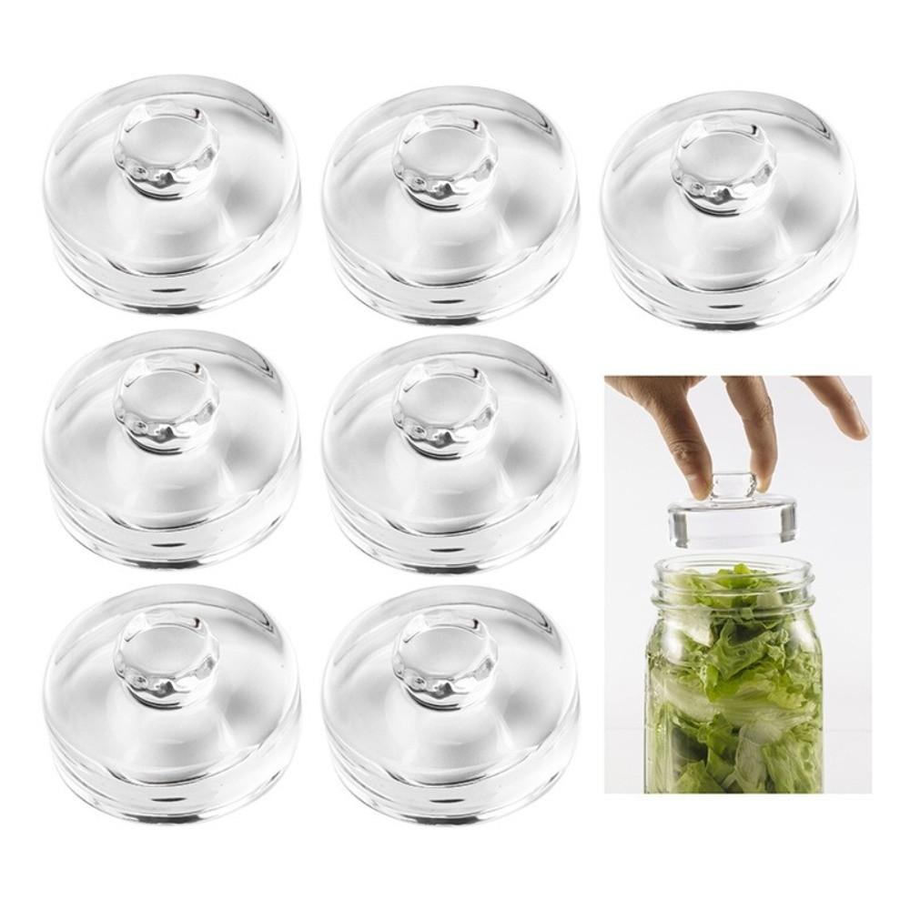 With Handle Heavy Fermenting Weights Fermented Wide Mouth Mason Jar Lid Kimchi Making