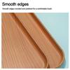 Multiple Colors Pallet Rectangular Storage Tray Nordic Hotel Service Tray  Kitchen Supplies